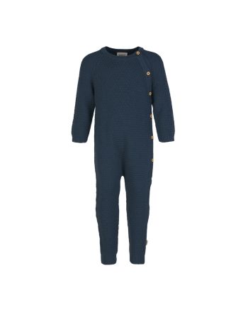 Voksi® Wool, Jumpsuit, Honeycomb Poppy Blue