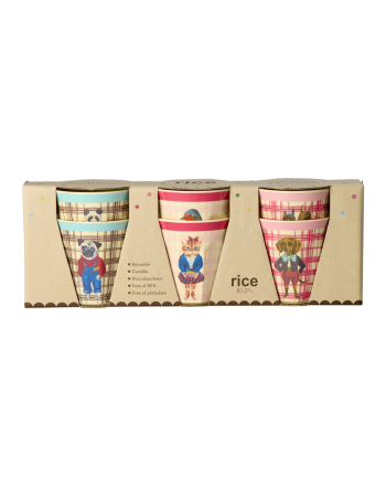 Barnekopper med Nathalie Lété-design 160 ml, 6pk, Rice