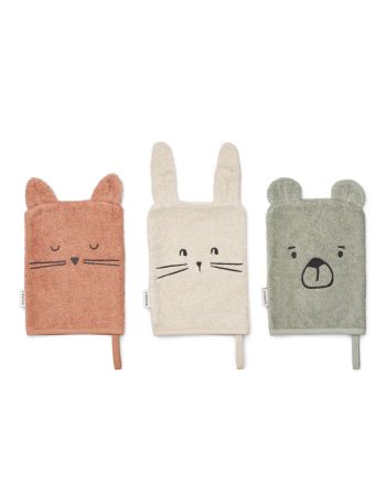 Vaskeklut, Liewood, Sylvester, Dove Blue Mix