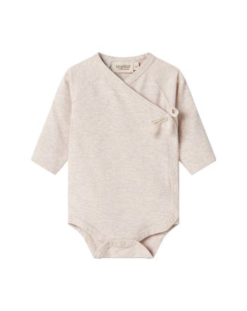 Omslagsbody, MarMar, Belita, Light Beige Melange