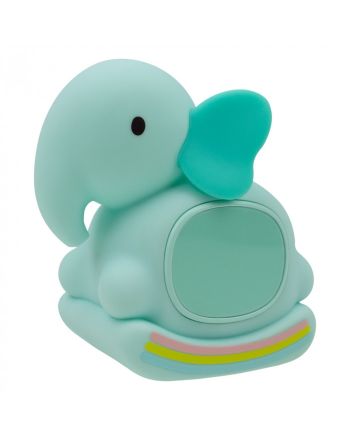 Nattlampe, Marys, Elefant m/ alarm, Turkis