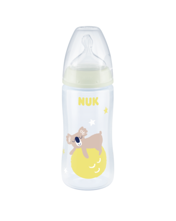 Flaske, NUK, First Choice+ Temp Control, Night & Day, Koala, 300ml