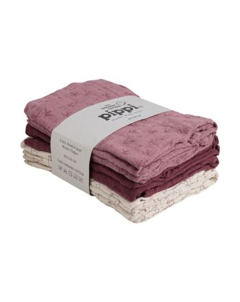 Gassklut, Pippi, 6pk, Old Rose