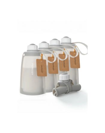 Momcozy Gjenbruksbare, Melkeoppbevaringsposer, 5pk