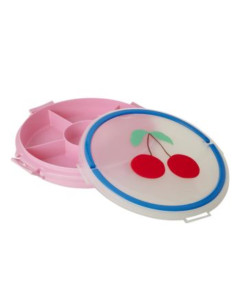 Serveringsbrett med håndtak, Rosa medkirsebærmotiv, Rice