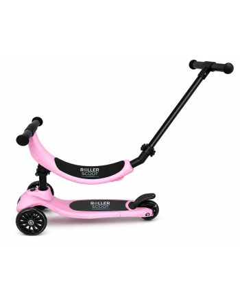 4-i-1 Sparkesykkel, Roller Scoot, Pink