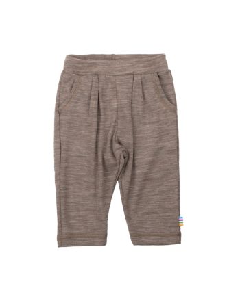 Bukse, Joha, Merinoull/Silke, Beige Melange