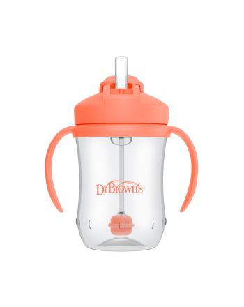 Dr.Brown Drikkekopp, 270ml Korall