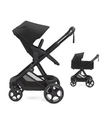 Komplett Barnevogn, Thule Charm, Black on Black